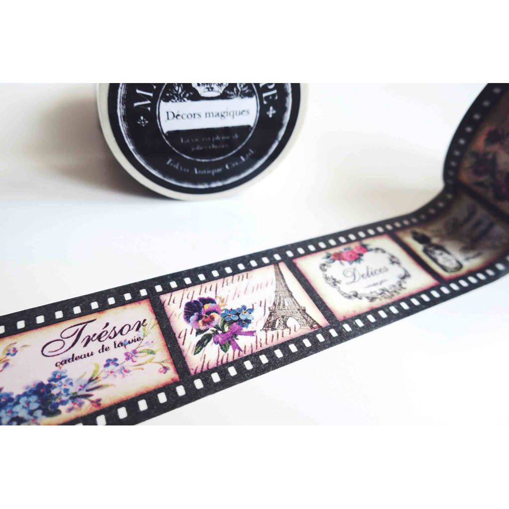 Tokyo Antique Masking Tape - Sepia Negative Film