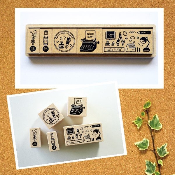 Hello Small Things Stationery Stamp Set by Eric
