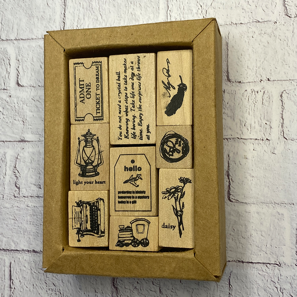 Masktape Studio Rubber Stamp Set