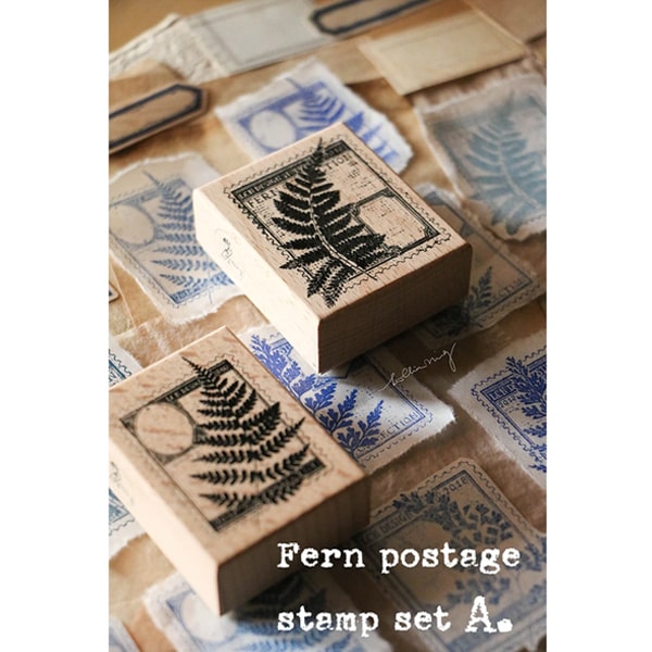 Lin Chia Ning Fern Postage Stamp Set A