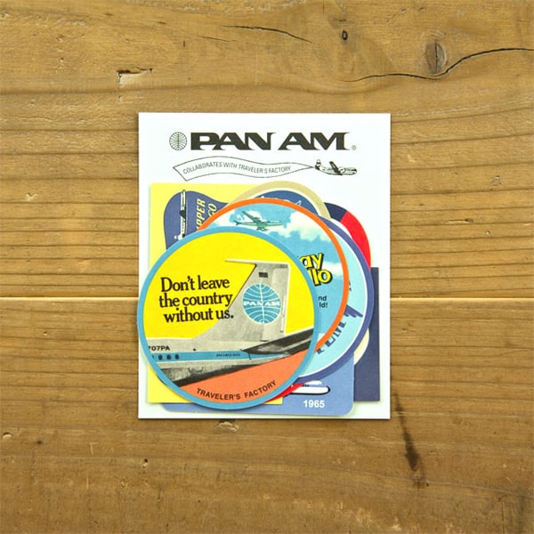 Traveler's Factory Sticker Set Pan Am 02