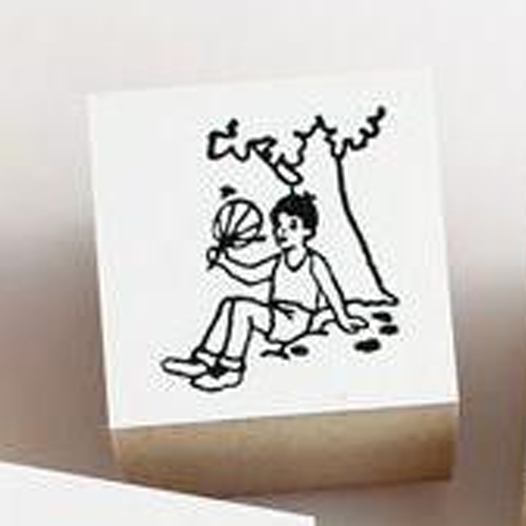 Mizushima Children Weather Stamp