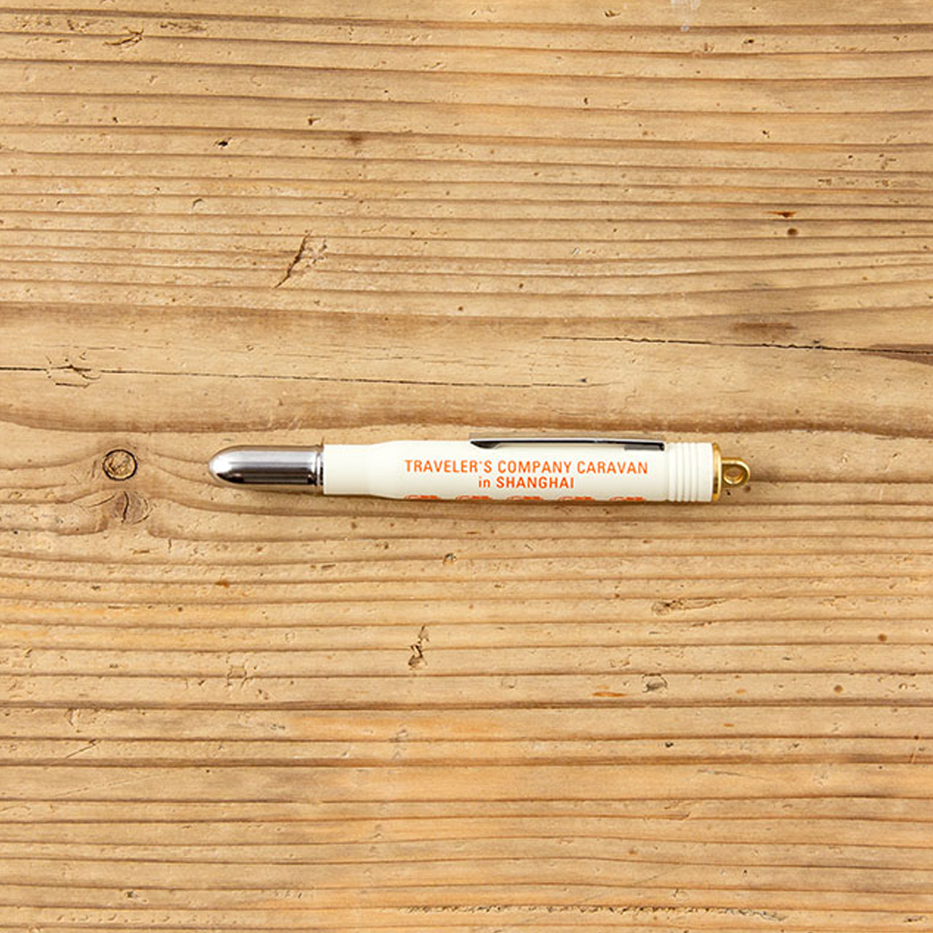 Traveler&#39;s Factory Brass Ballpoint Pen Local Things In Shanghai