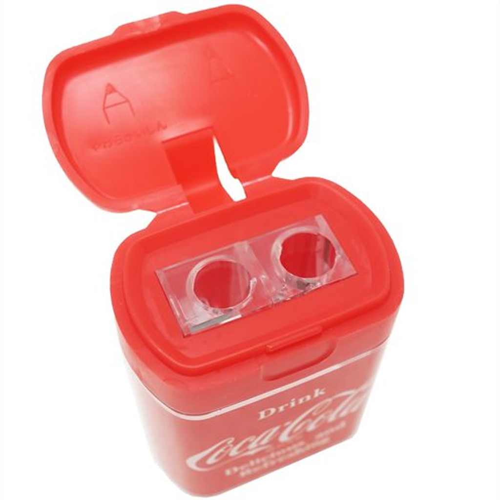 Sakamoto Cola Soda Drink Double Pencil Sharpener