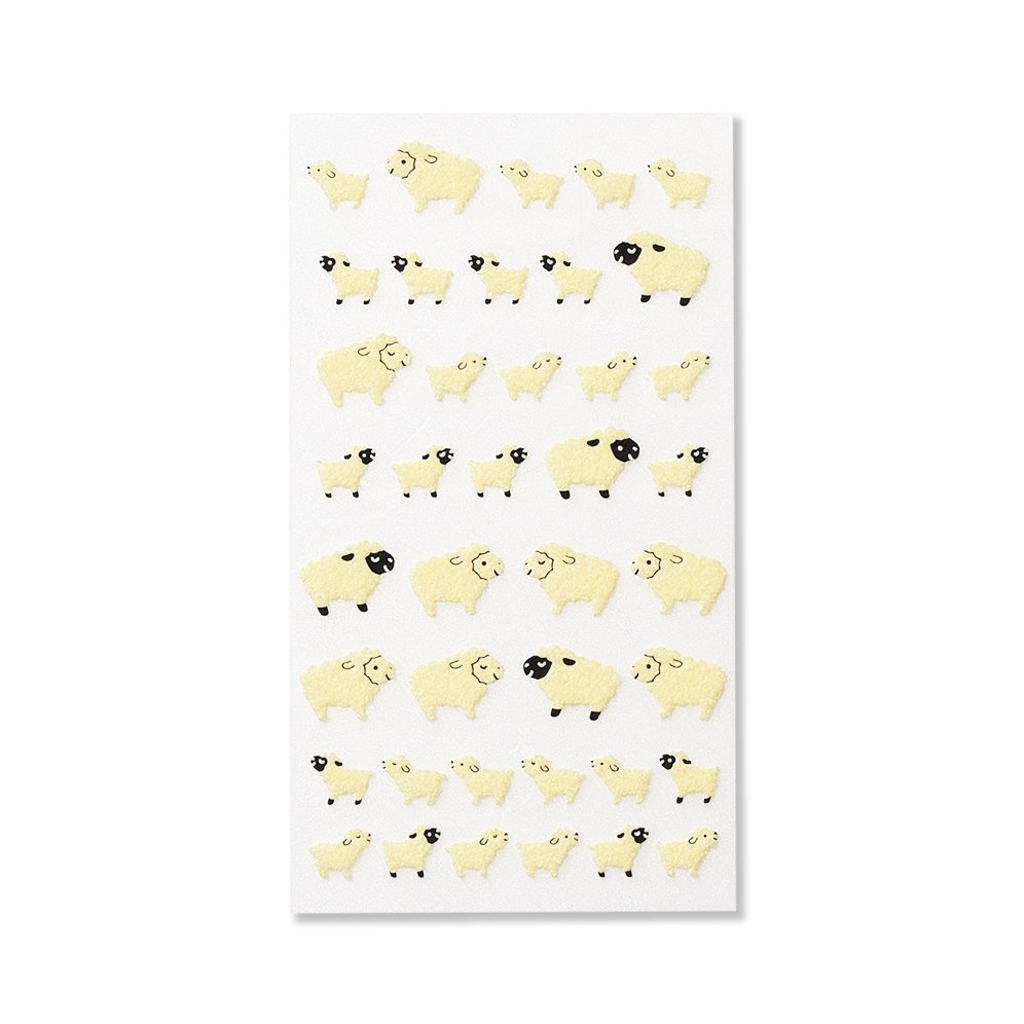G.C. Press Sticker - Fluffy Sheep