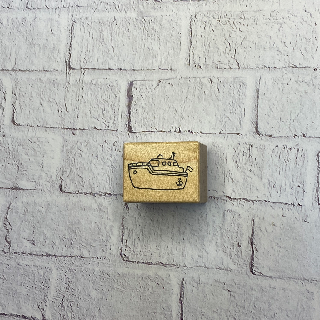 Micia Rubber Stamp - Ship