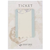 Sticky Note Ticket Series Ferry Ship