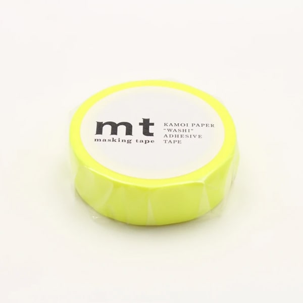 MT Masking Tape - Basic Shocking Yellow