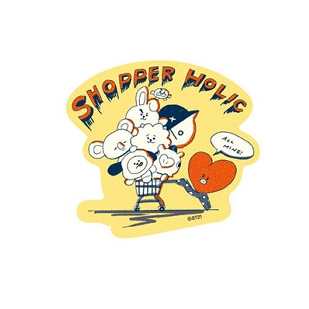 LINE Friends BT21 Travel Sticker Shopper Holic