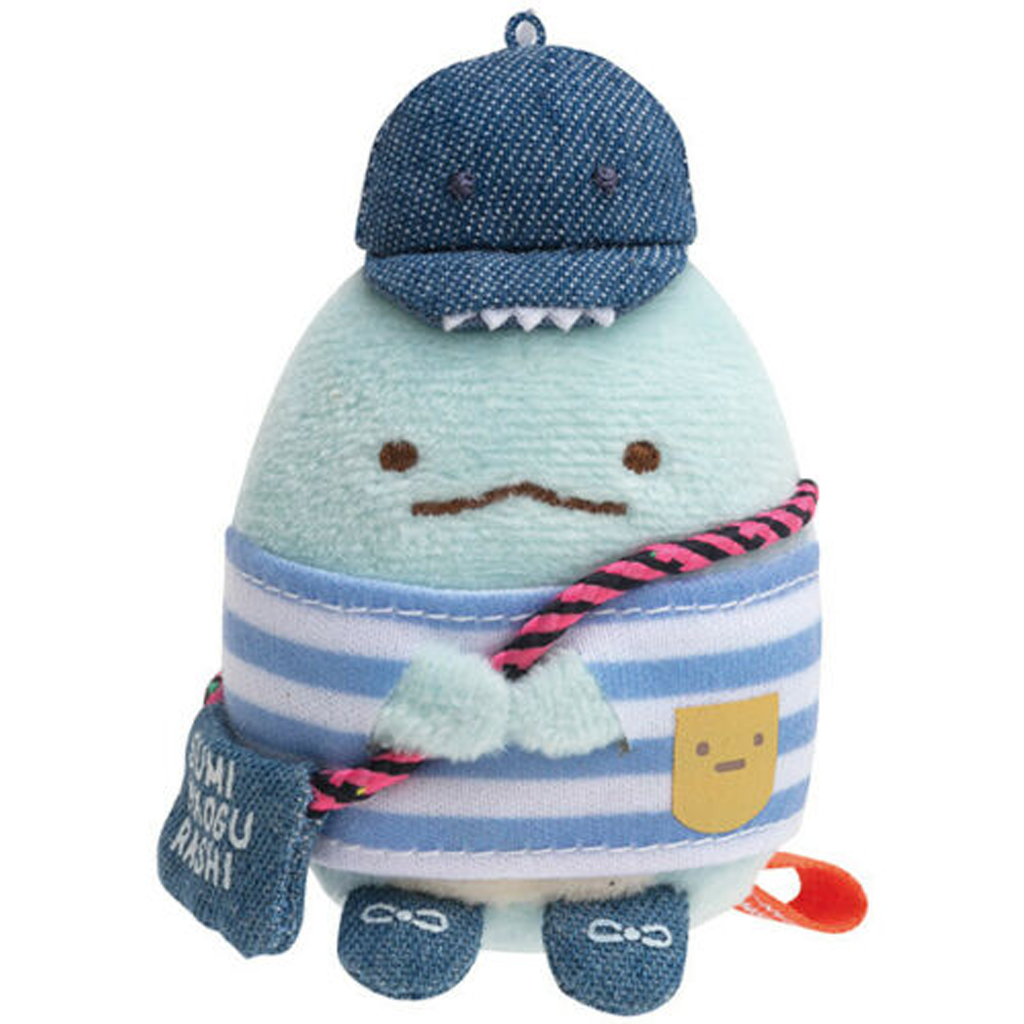San-X Sumikko Gurashi Denim Factory - Shoulder Bag With Tenori Plush