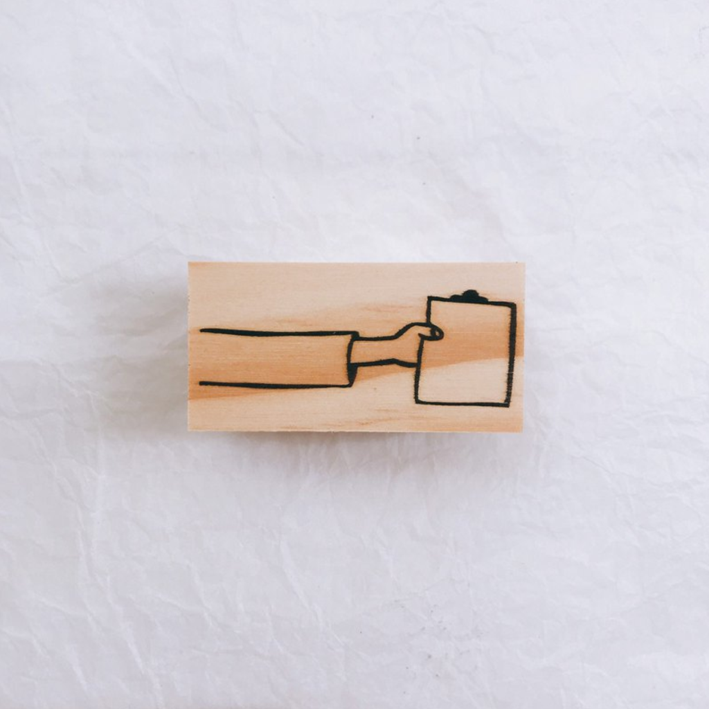 Gai Na Rubber Stamp - Signboard