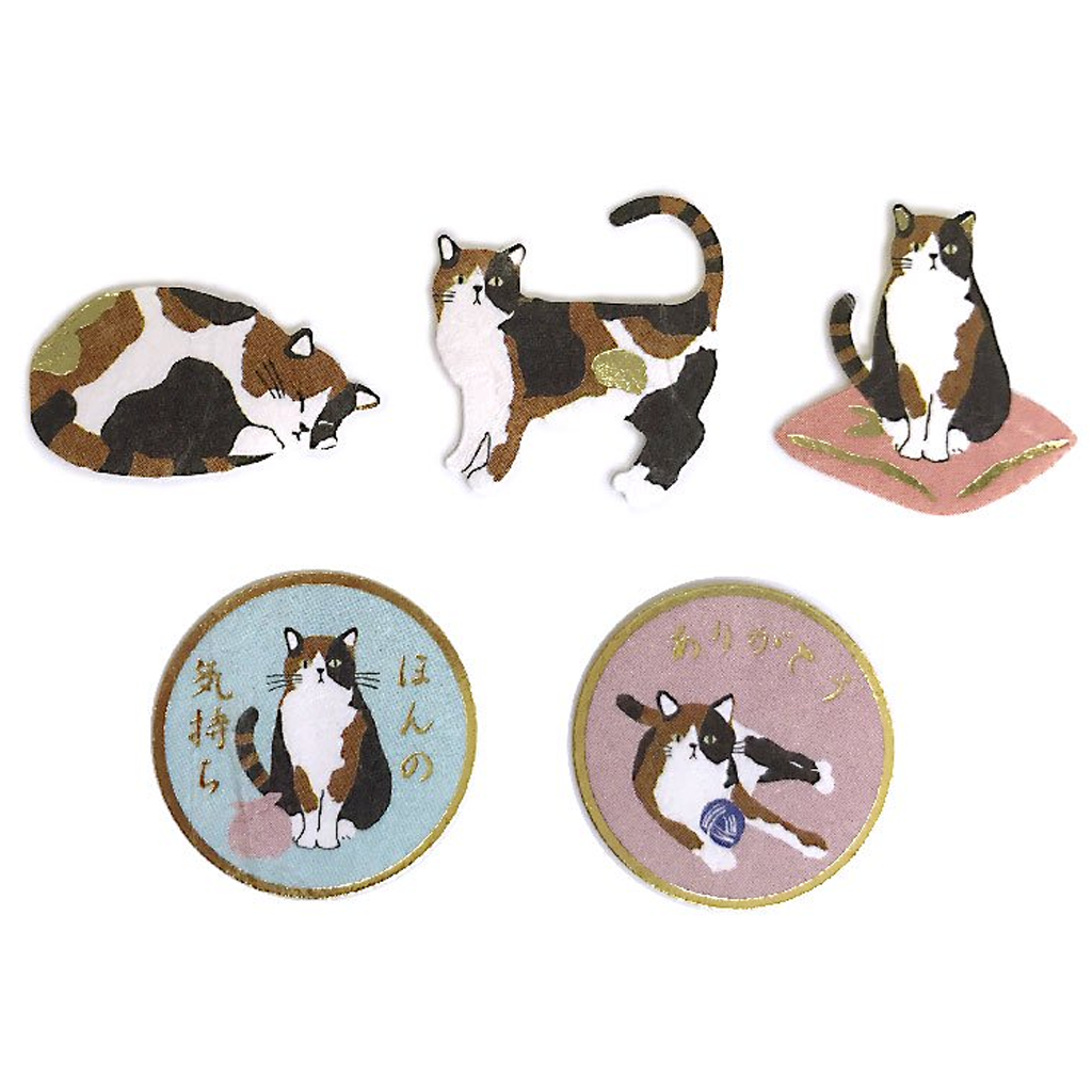 Active Corporation Sleepy Cat Flake Sticker