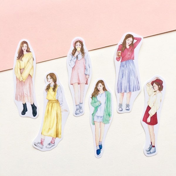 Yuyu Dream Flake Sticker - Slightly Sweet Girl