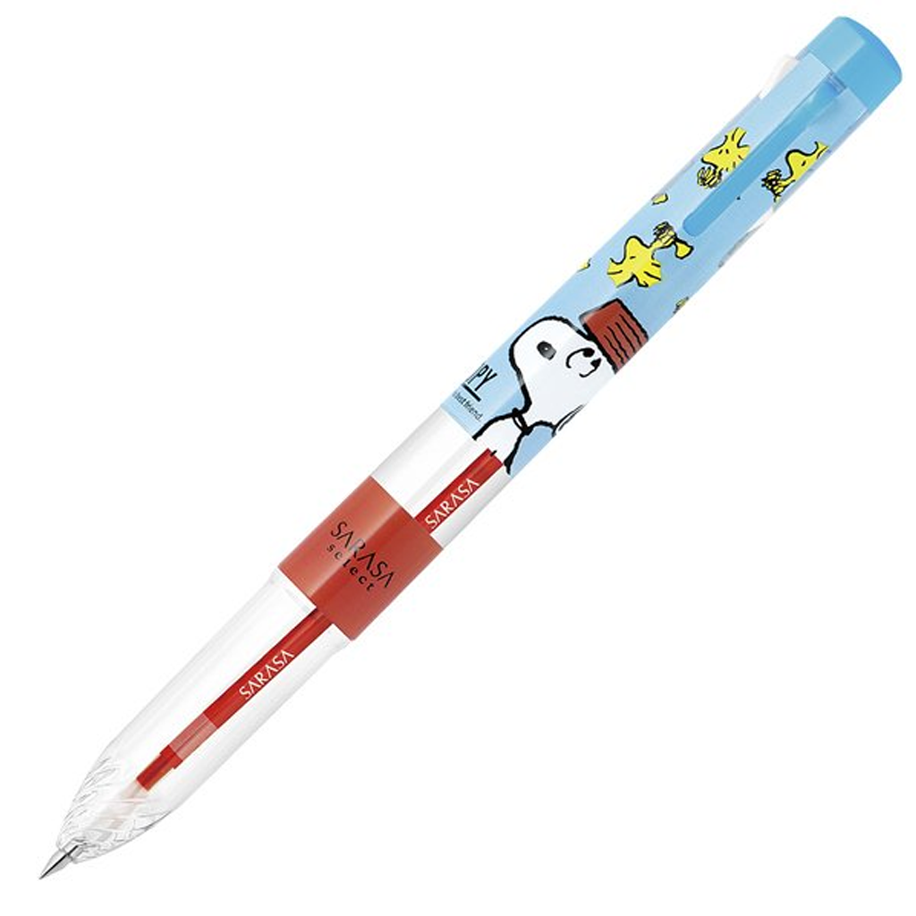 Sarasa Select 5 Color Holder Barrel Snoopy