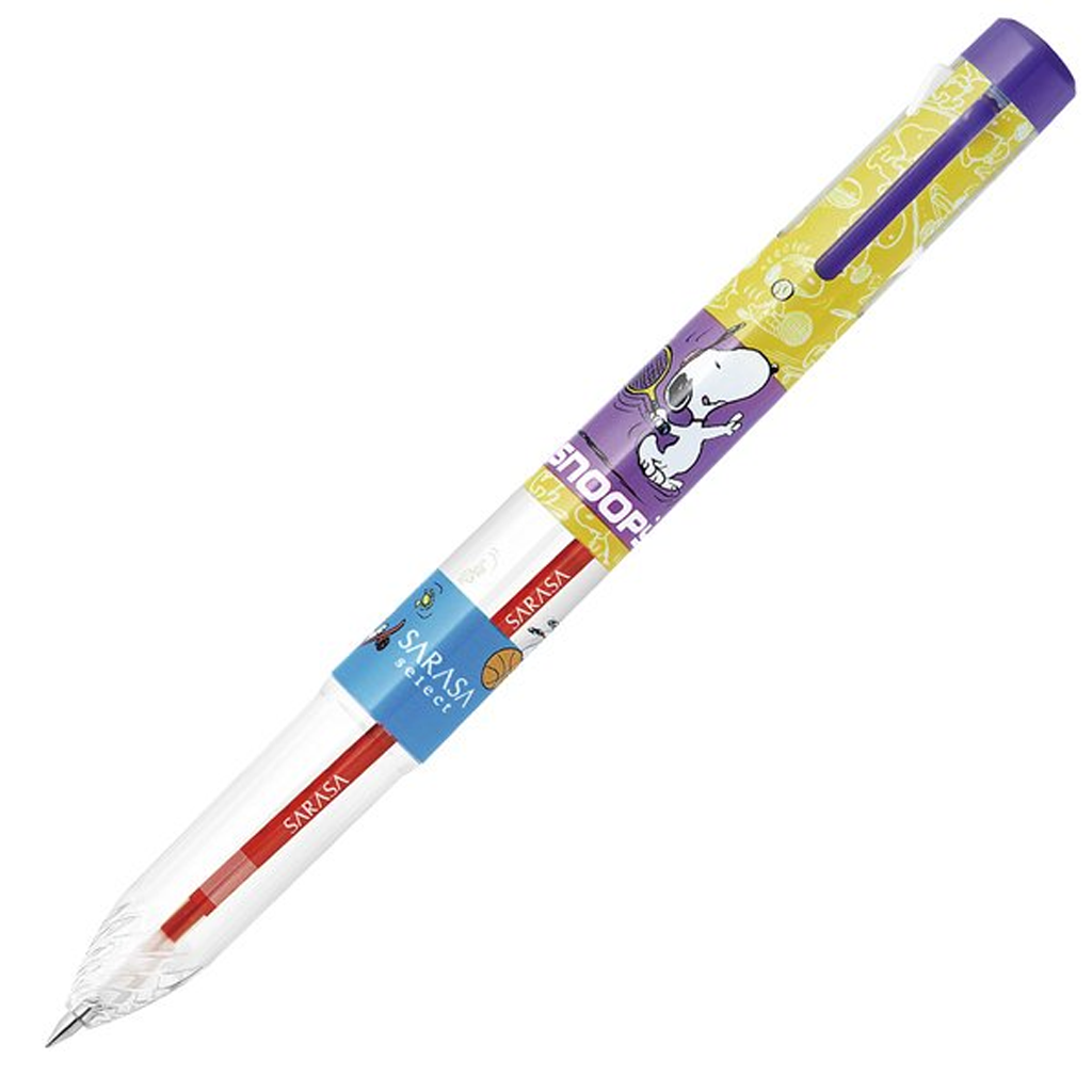 Sarasa Select 5 Color Holder Barrel Snoopy