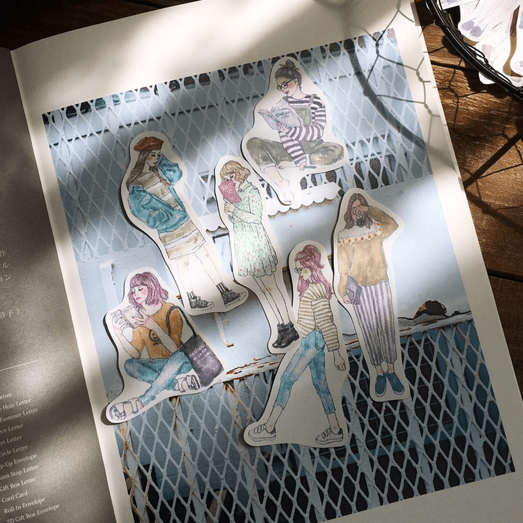 Pion Flake Sticker Small Day