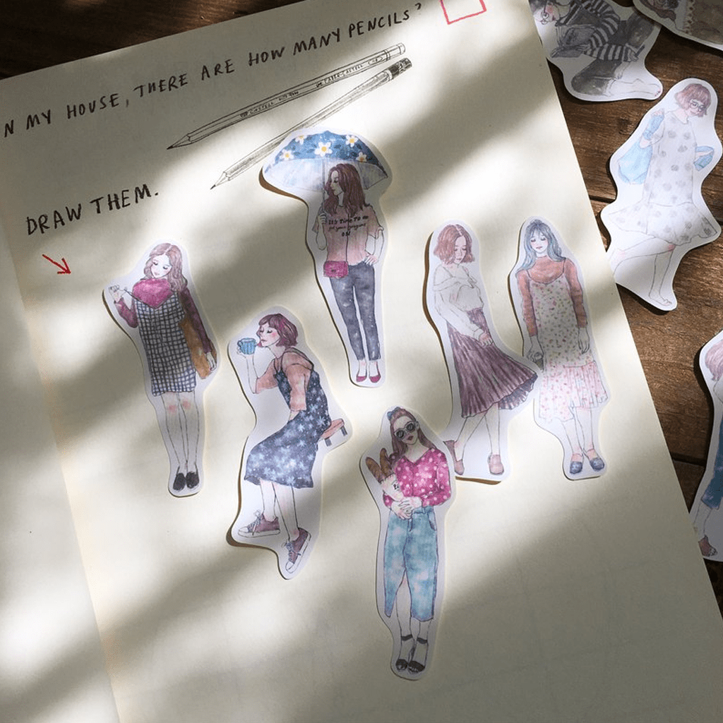 Pion Flake Sticker Small Day