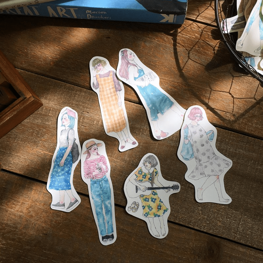 Pion Flake Sticker Small Day