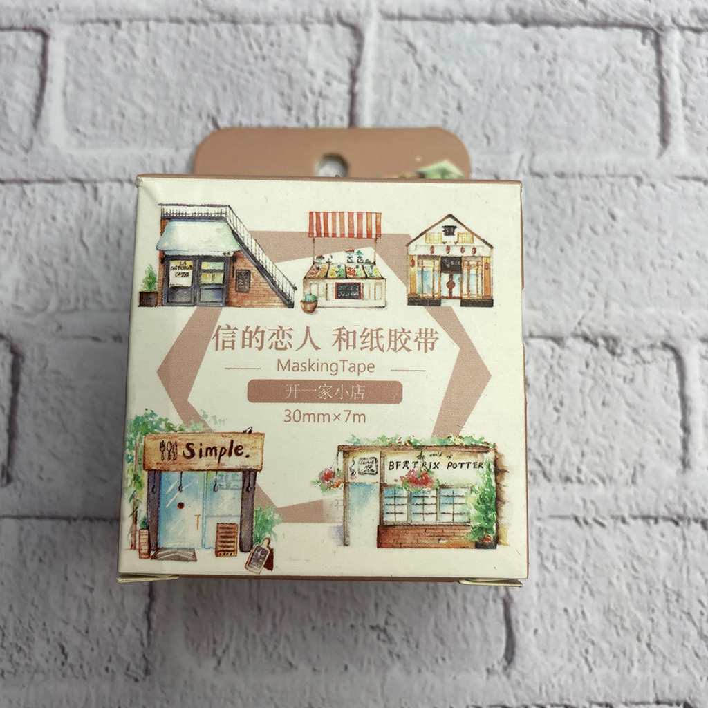Cardlover Masking Tape Open A Small Shop