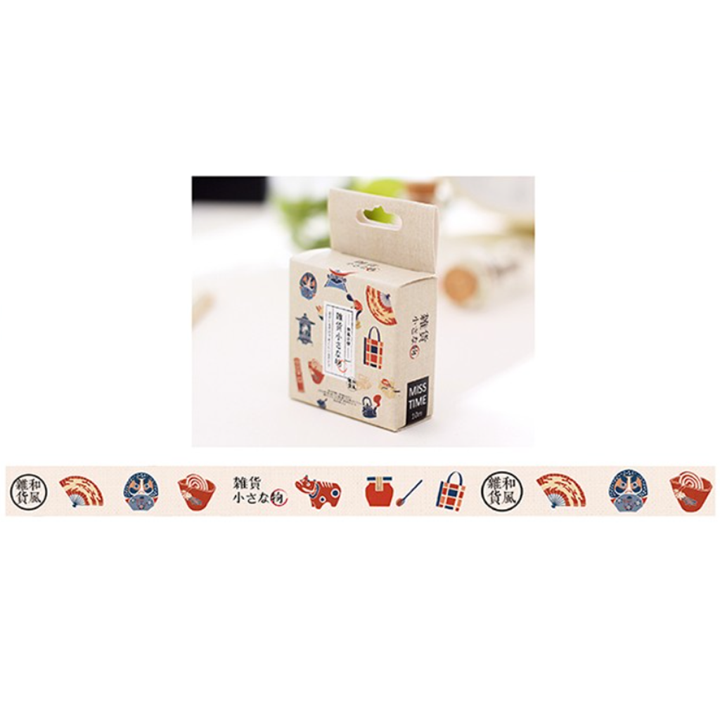 Miss Time Masking Tape - Japanese Style Small Things