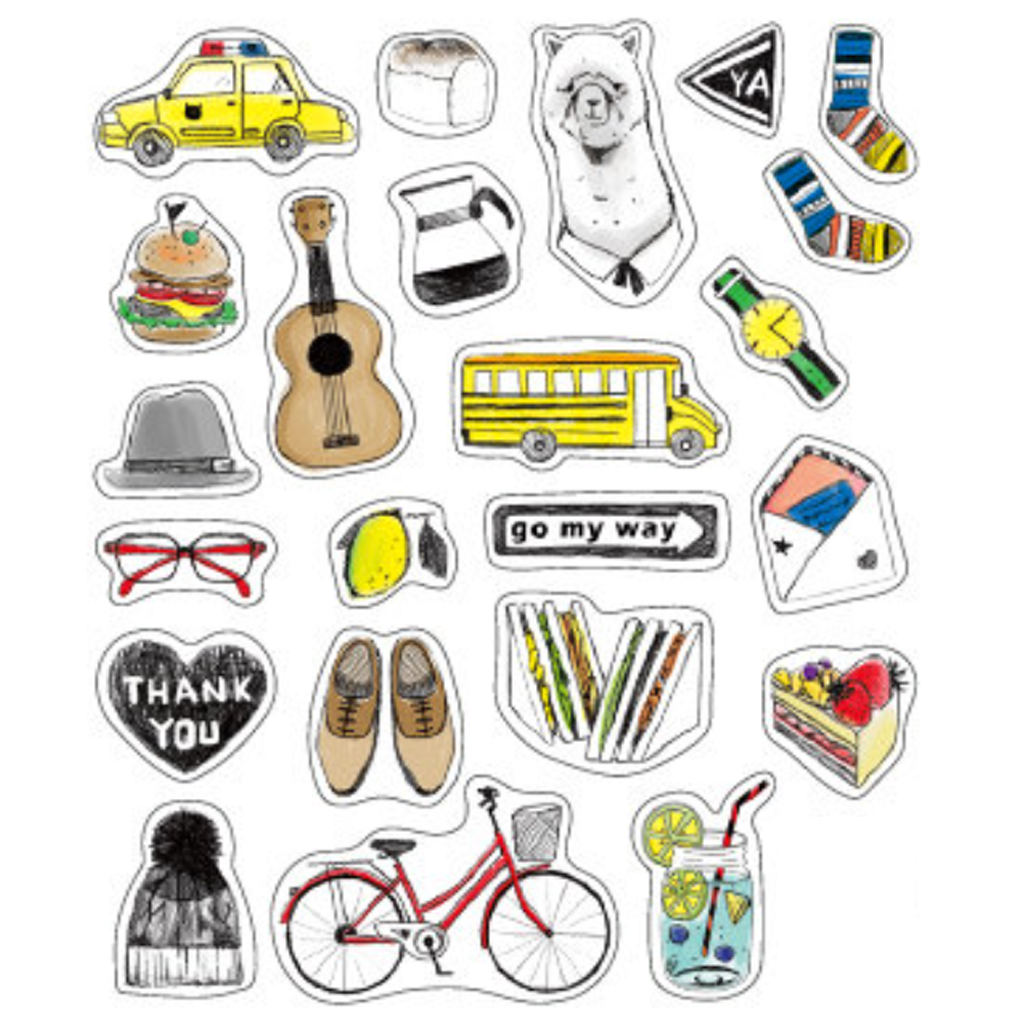 C.Ching Decorative Sticker Bag Small Things In Life