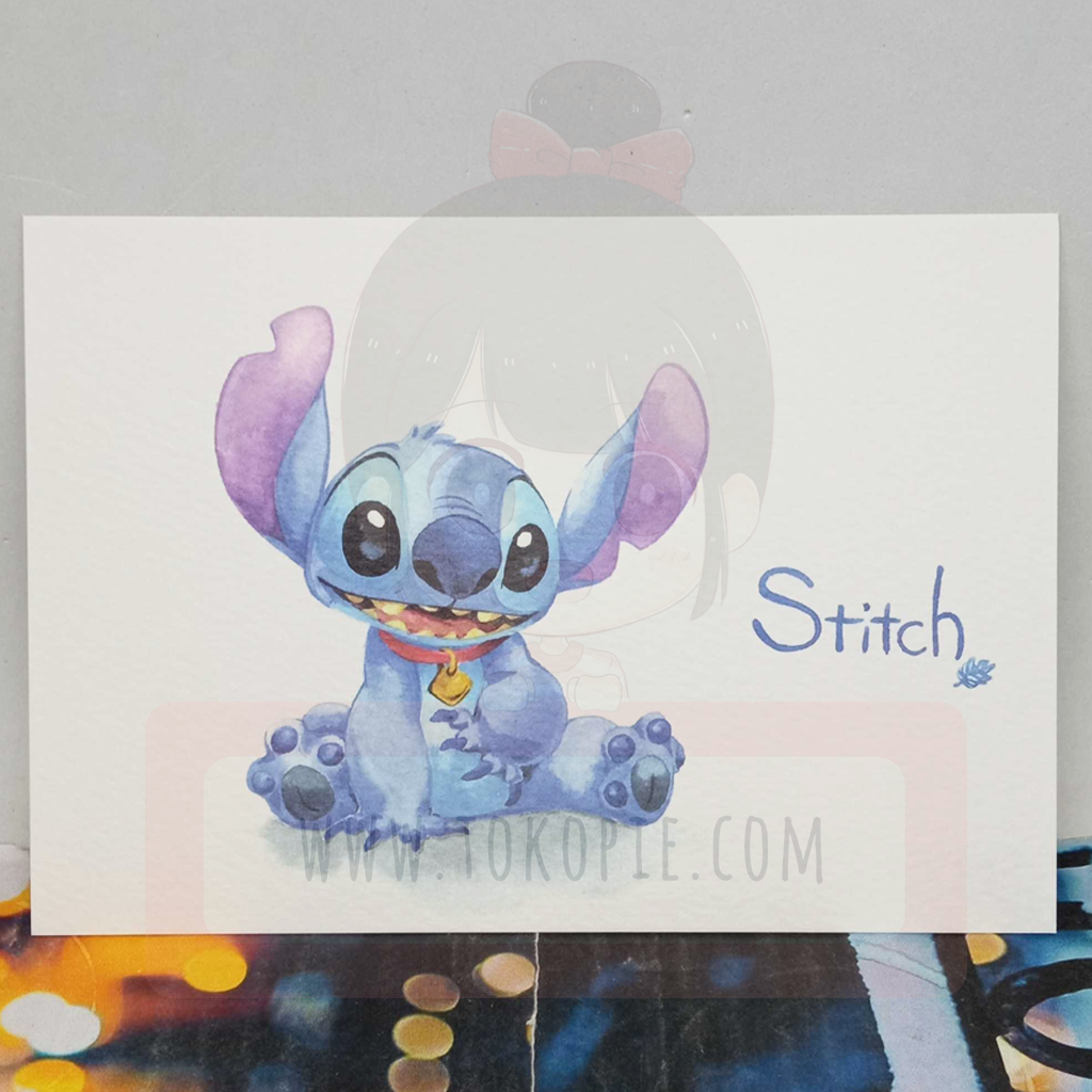 Disney Stitch Postcard