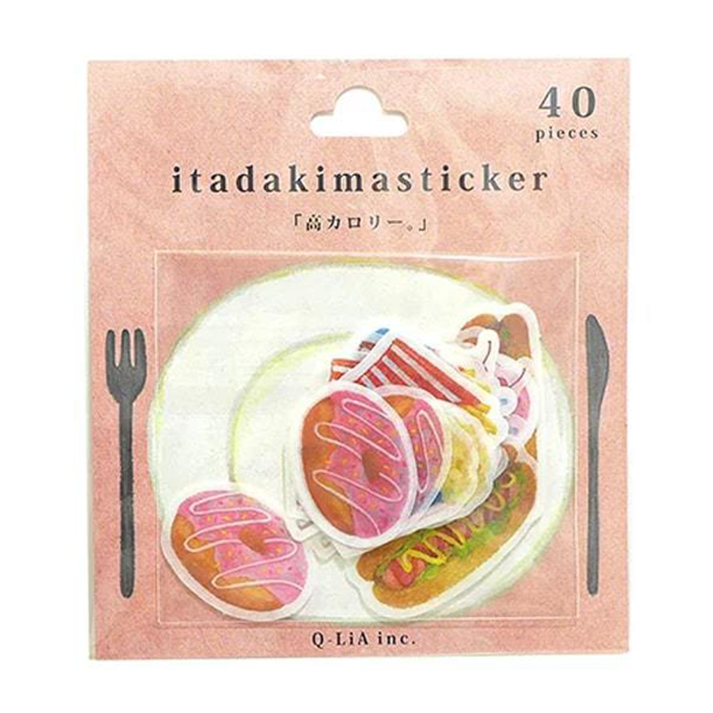 Q-Lia Itadakimasticker Snacks