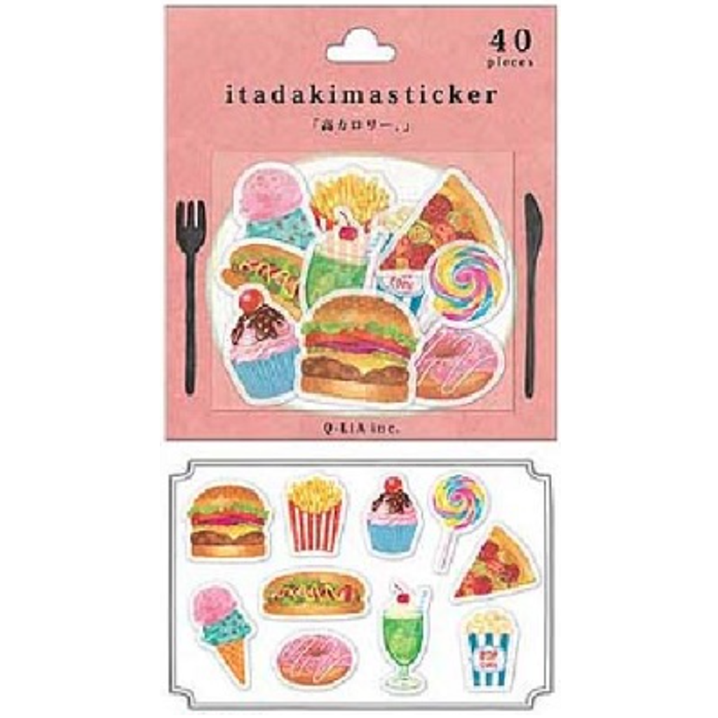 Q-Lia Itadakimasticker Snacks