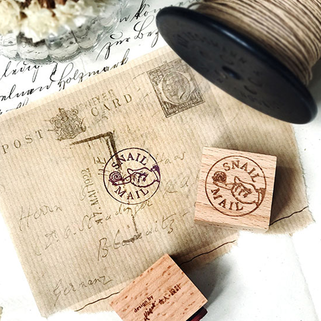Classique Rubber Stamp - Snail Mail