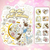 Floral Portrait Seal Collection Sticker Disney Princess