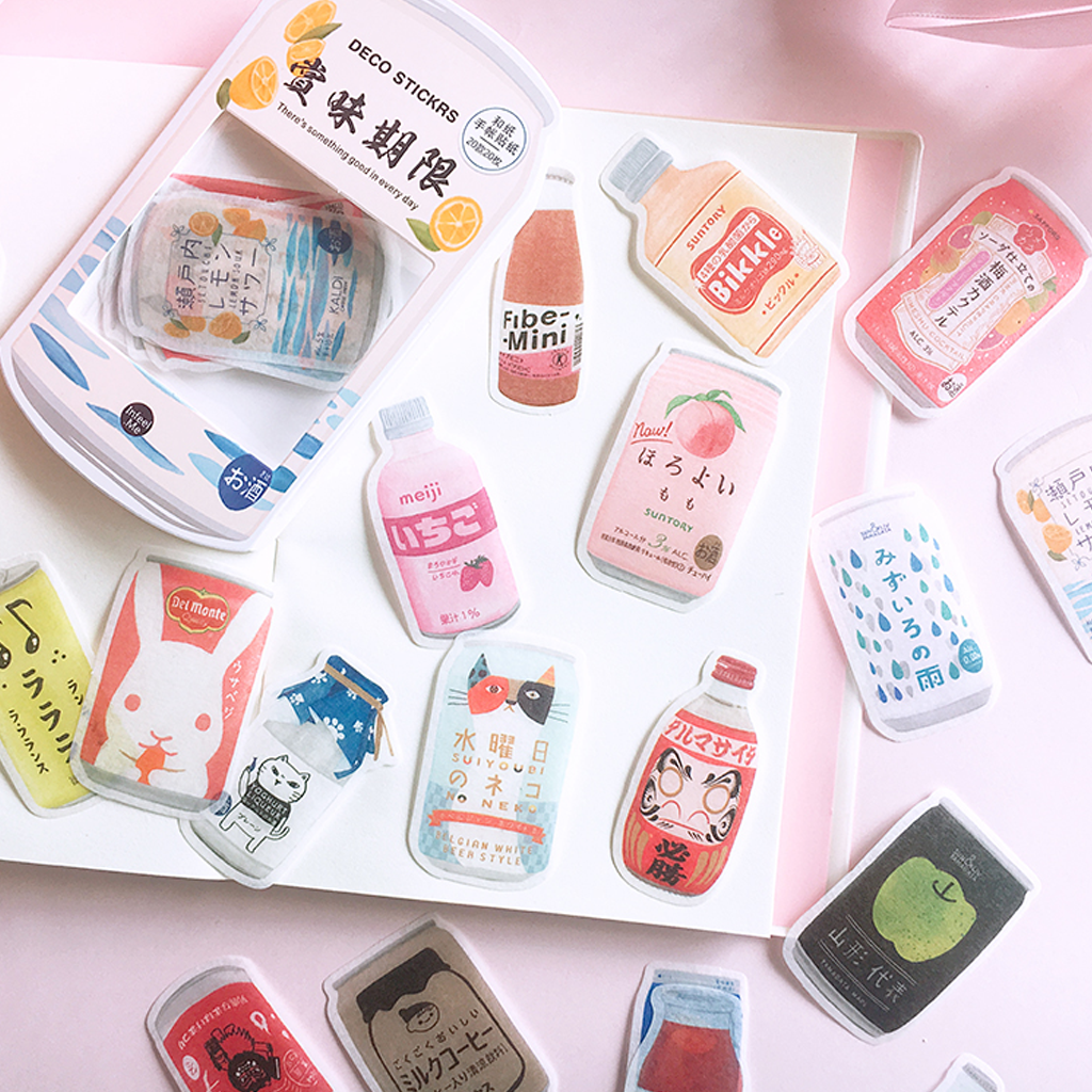 Infeel.me Deco Stickers Drinks