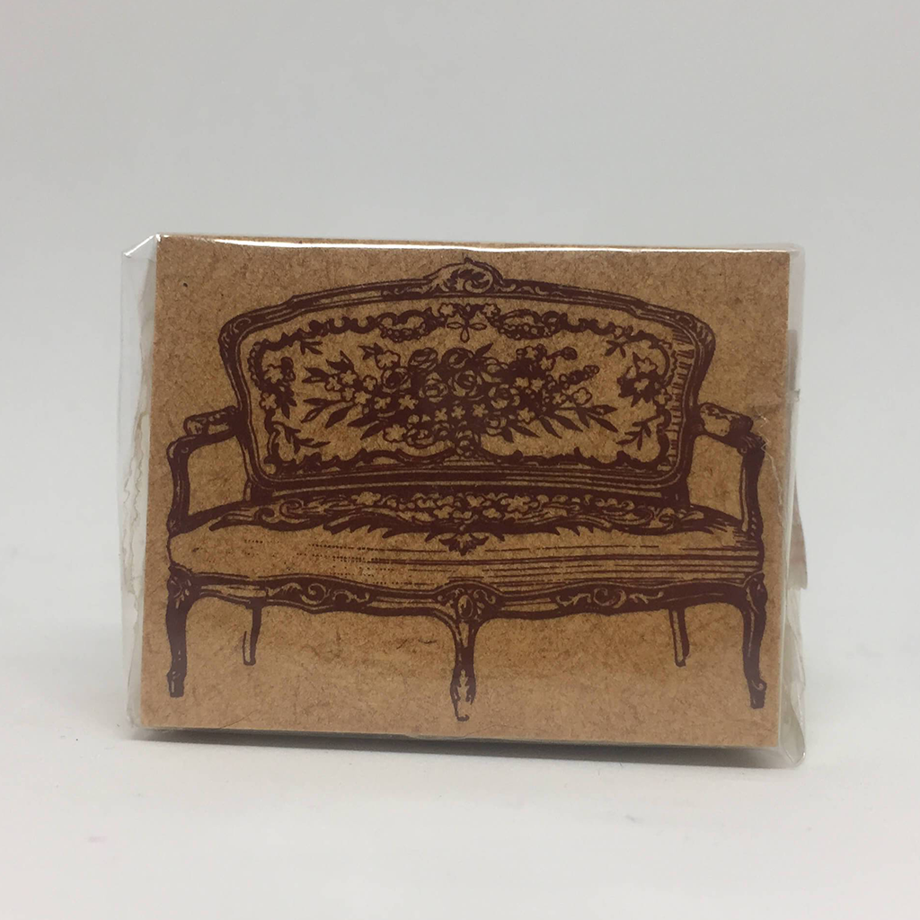 Tokyo Antique Rubber Stamp - Vintage Sofa