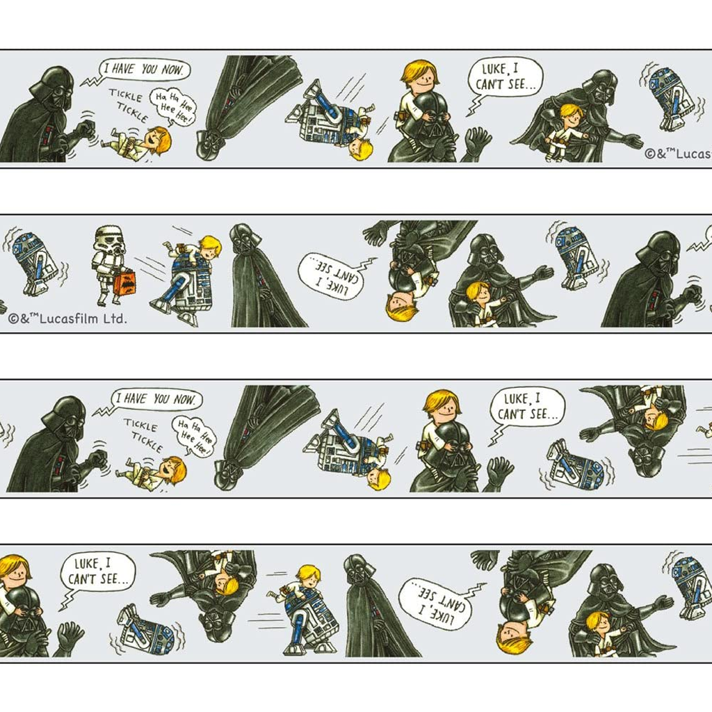 Star Wars Darth Vader And Son Masking Tape Comic