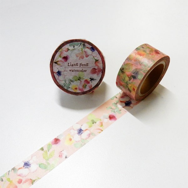 Liang Feng Watercolor Masking Tape - Spring