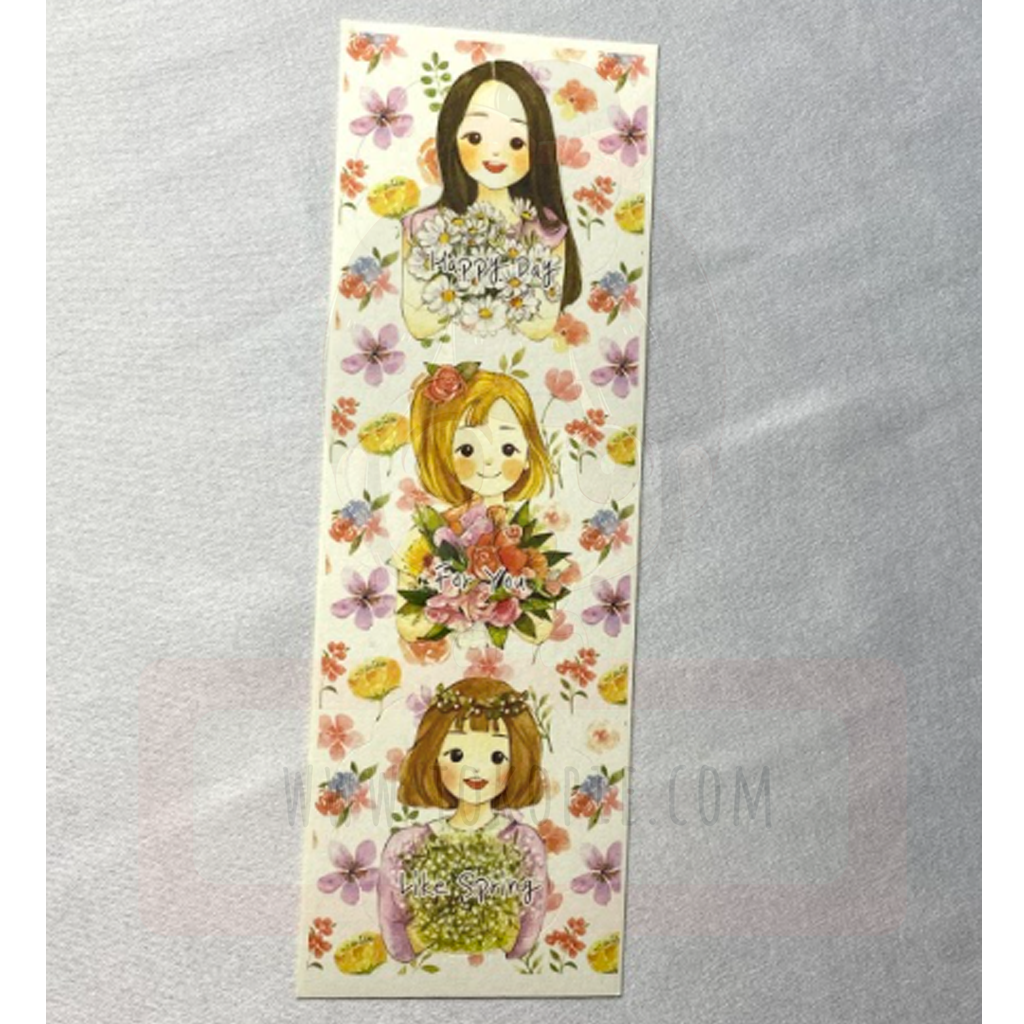 Lallayena Decoration Sticker - Happy Day For You Like Spring