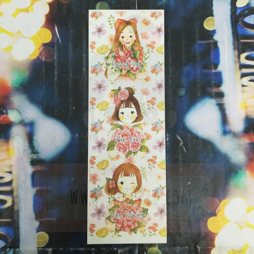 Lallayena Decoration Sticker - Happy Day For You Like Spring