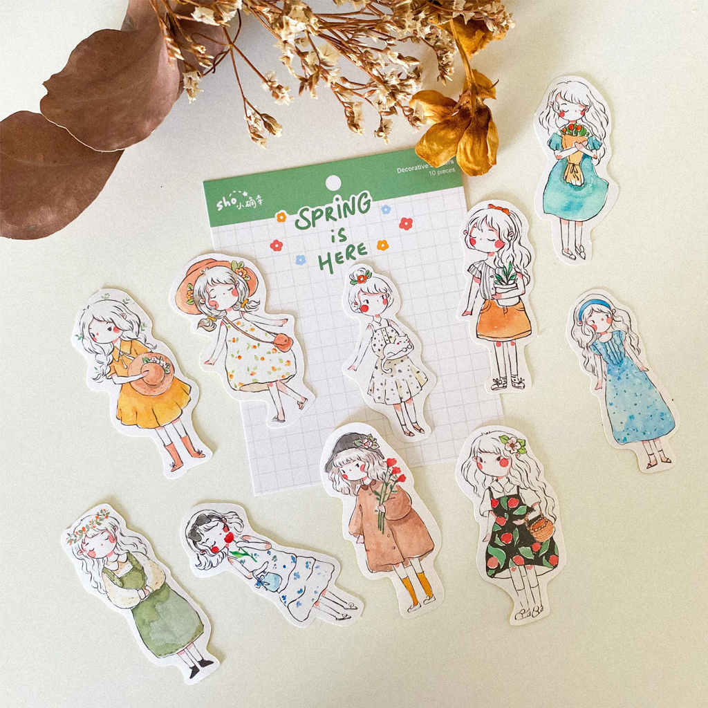 Qiara Sticker Pack Spring Is Here