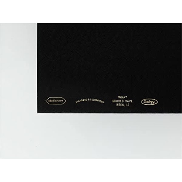 STALOGY Editor&#39;s Series 365 Days Notebook Black A6 Size