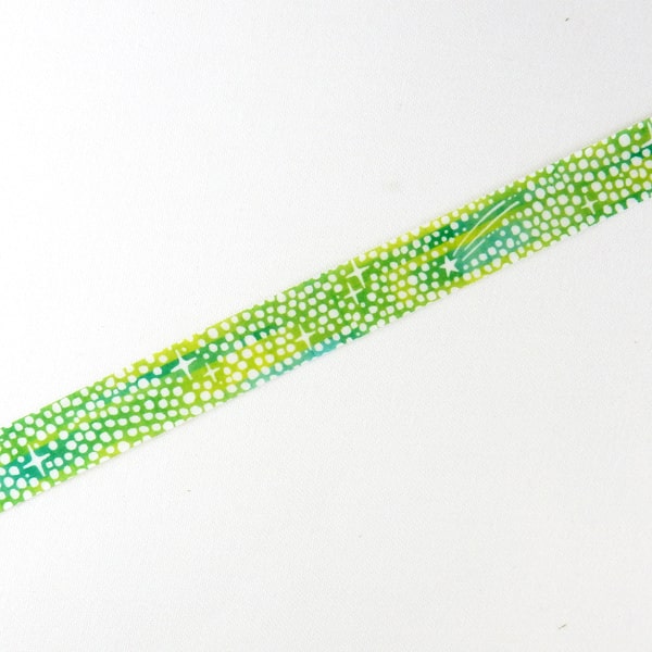 Round Top Masking Tape - Azzurro Mattina Shooting Stars