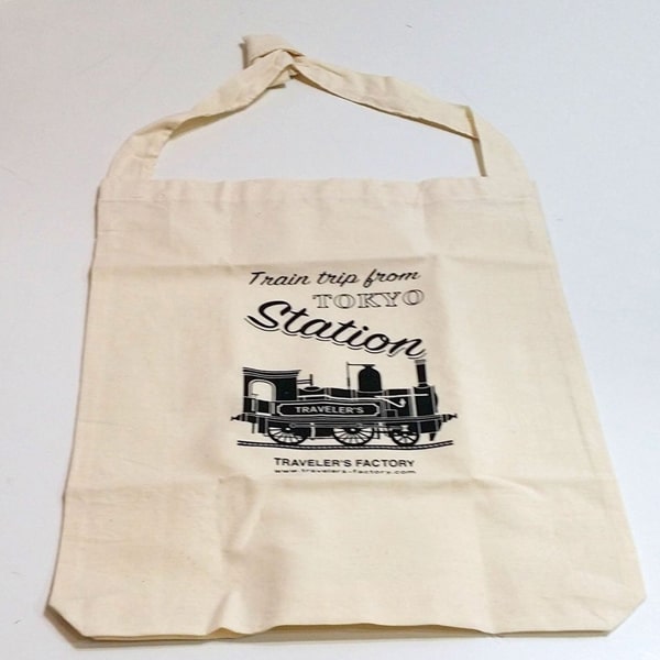 Traveler&#39;s Factory Trip From Tokyo Station Tote Bag Limited Edition
