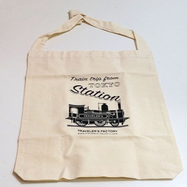Traveler's Factory Trip From Tokyo Station Tote Bag Limited Edition