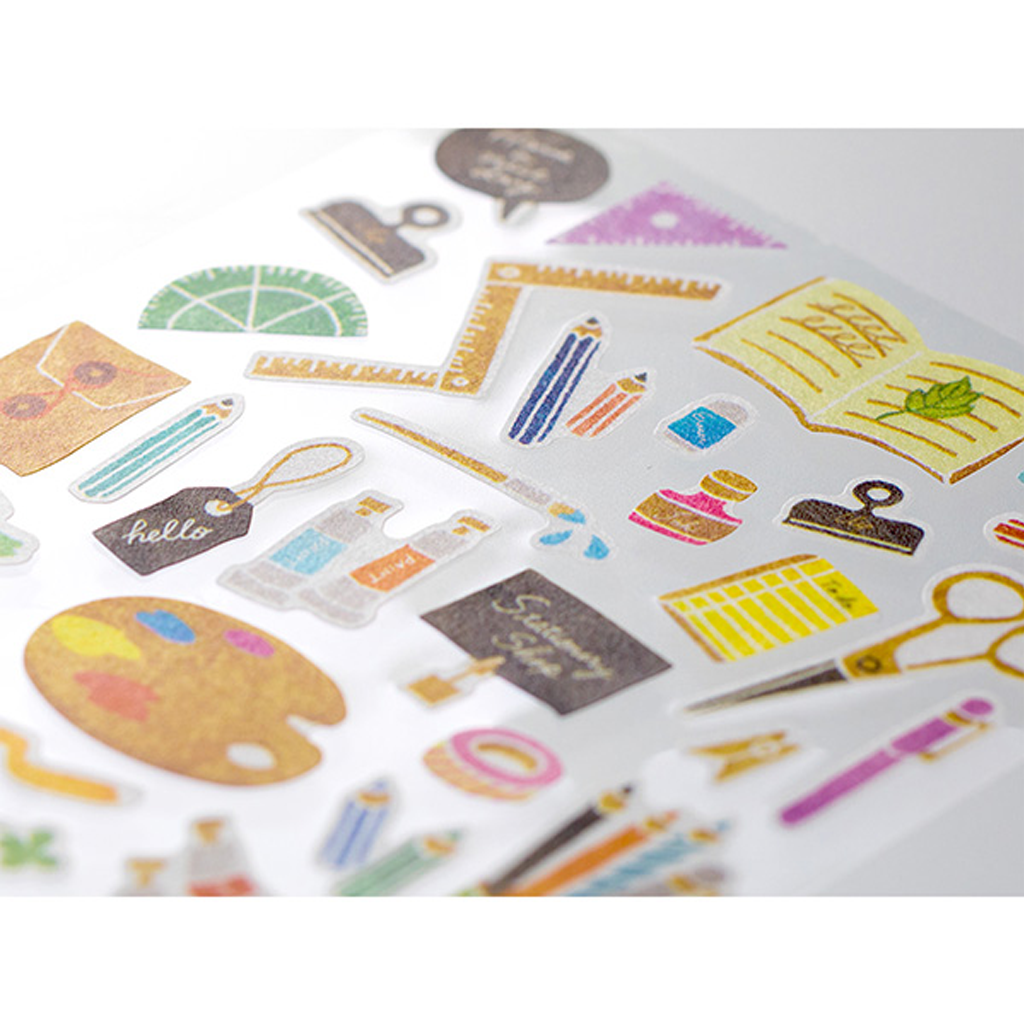 Midori Marche Masking Sticker Stationery Pattern