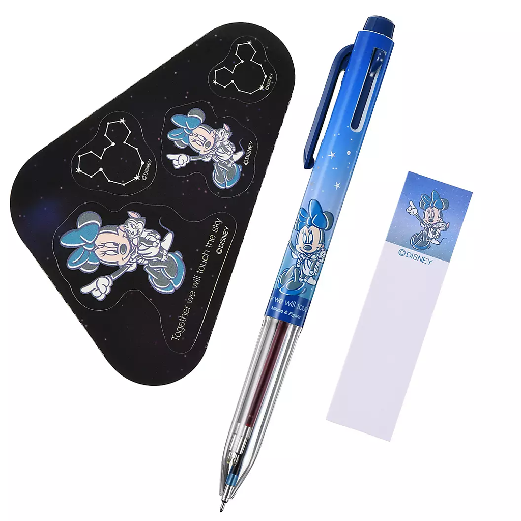 Minnie &amp; Figaro Stationery Set With Postcard Starry Sky