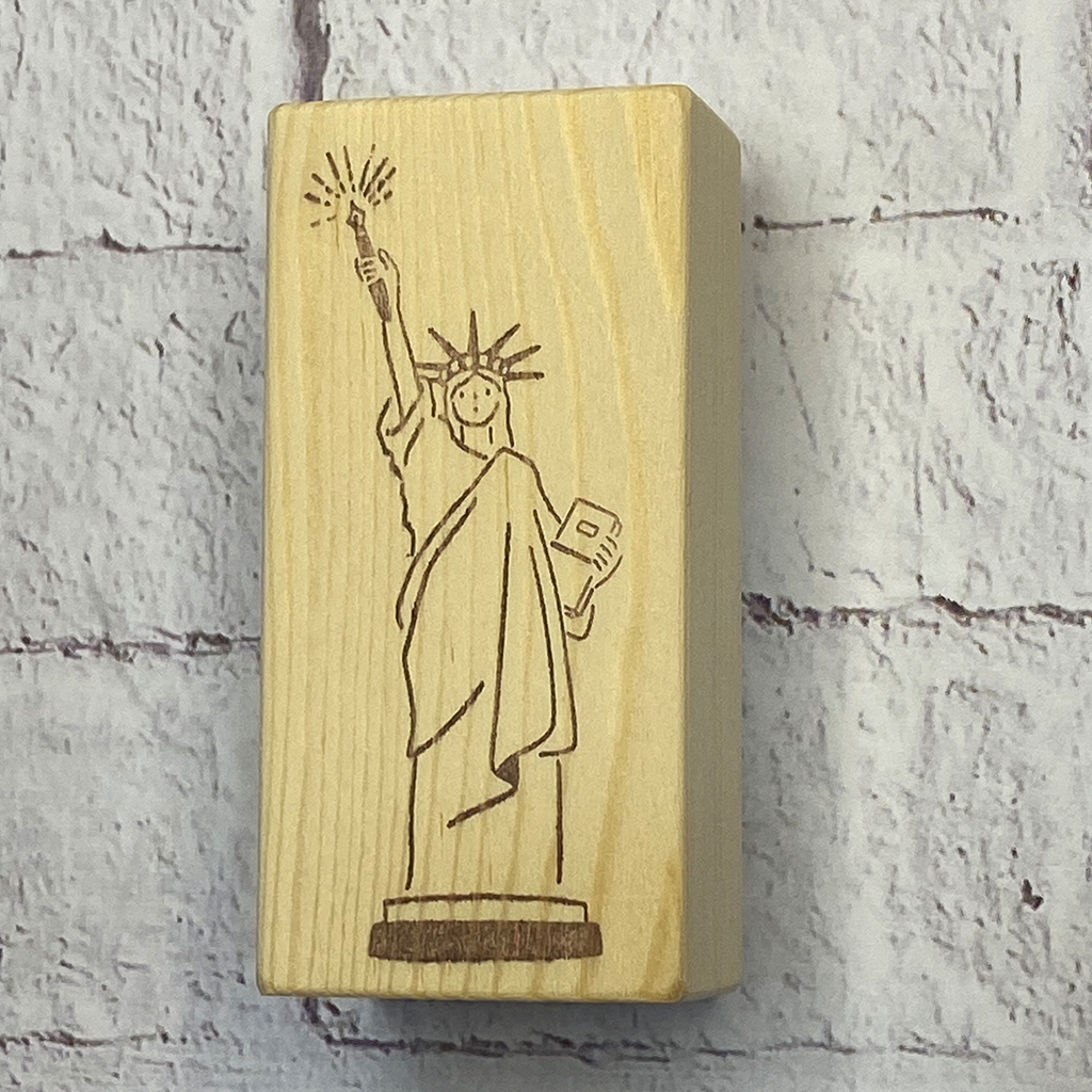 Watch Them Stamp - Liberty Statue