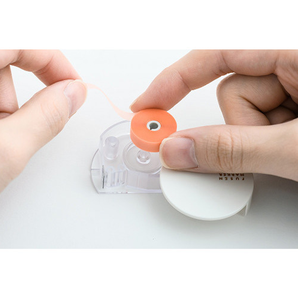 Kanmido Fusen Marker Refill FM-9201 PATTERN Blue X Red Square