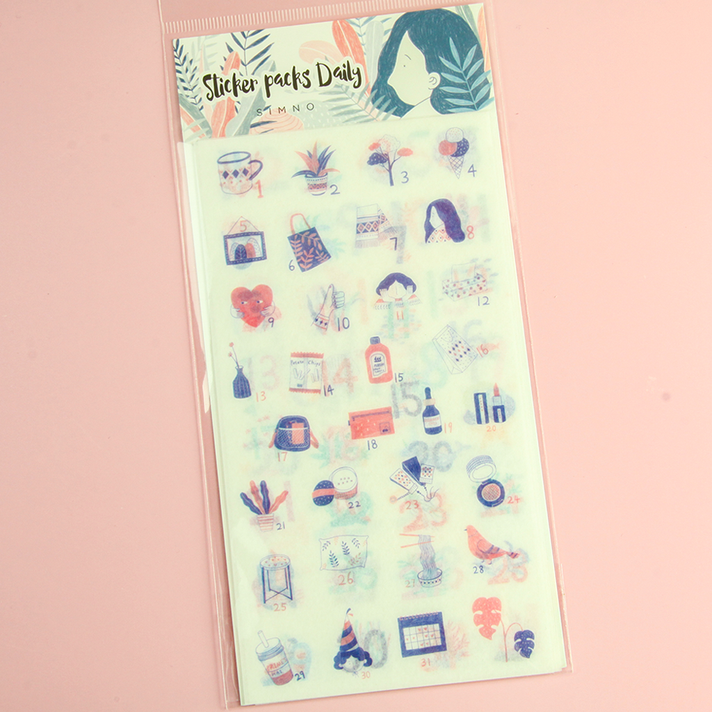 Simno Sticker Packs Daily