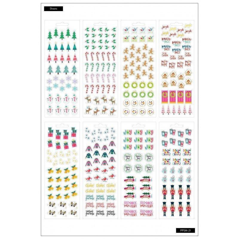 Happy Planner Sticker Pad Merry And Bright 313