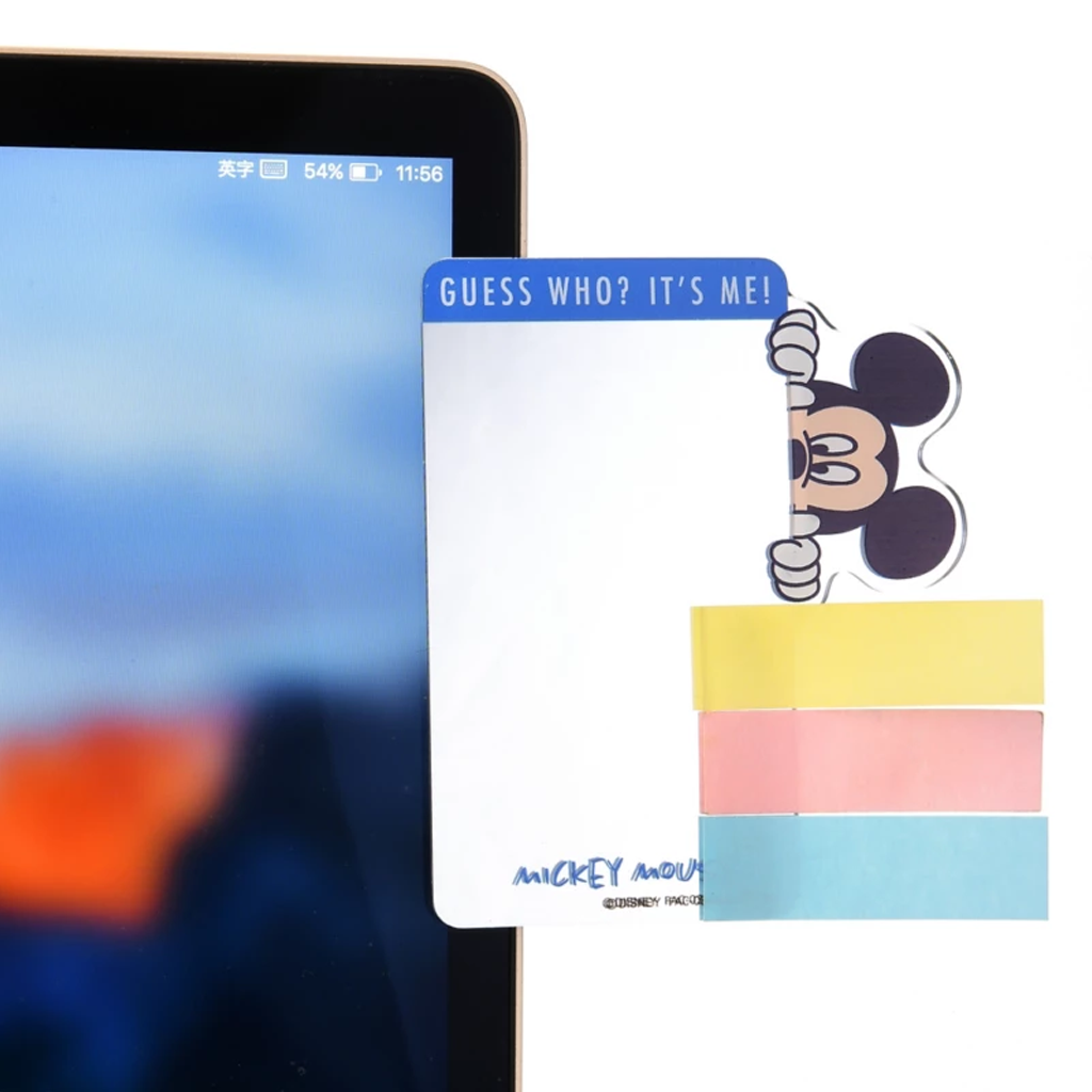 Disney Mickey Sticky Note Keeper Mirror Type With D