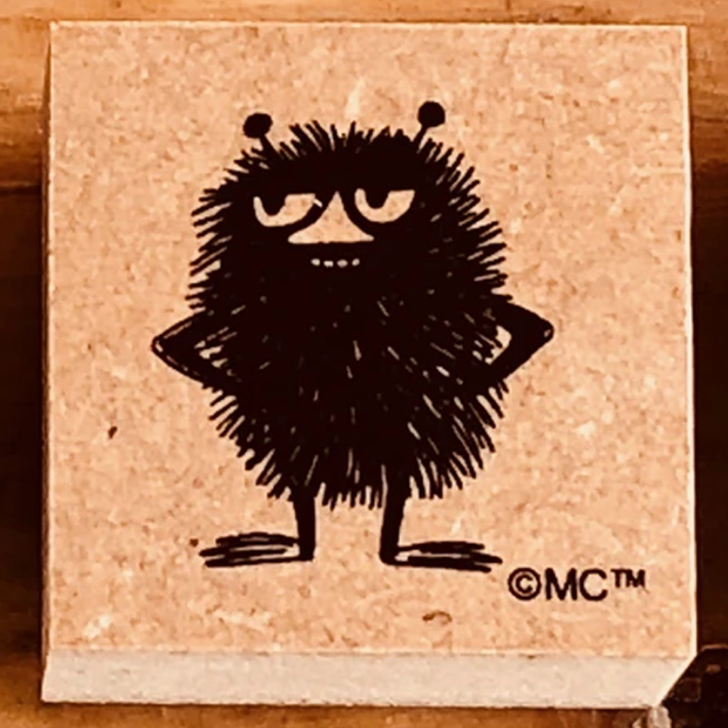 Moomin Rubber Stamp - Stinky