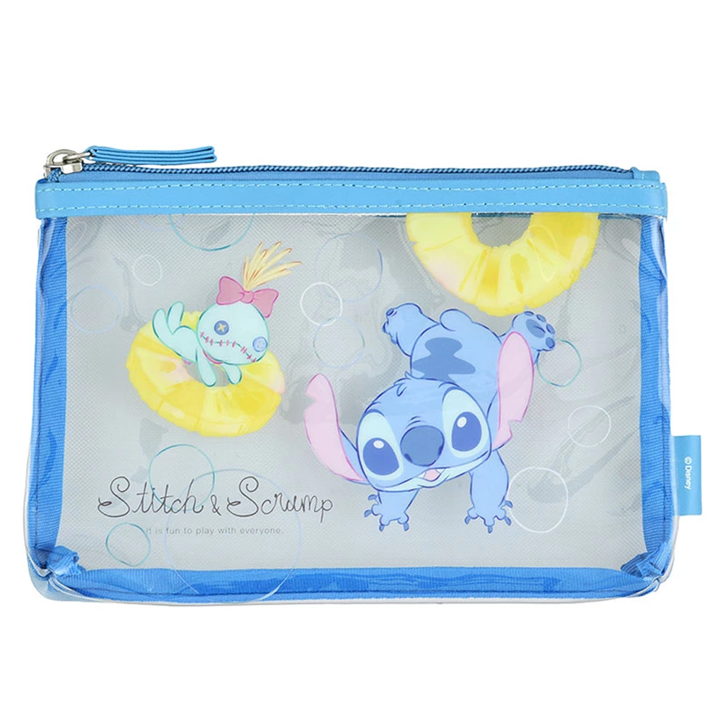 Disney Zipper Pouch Stitch &amp; Scrump